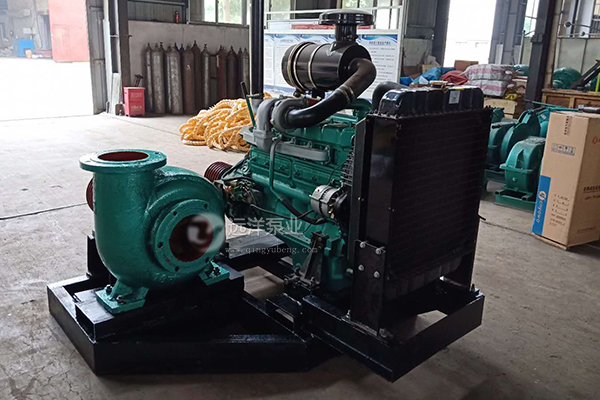 10PS臥式泥沙泵機(jī)組樣圖